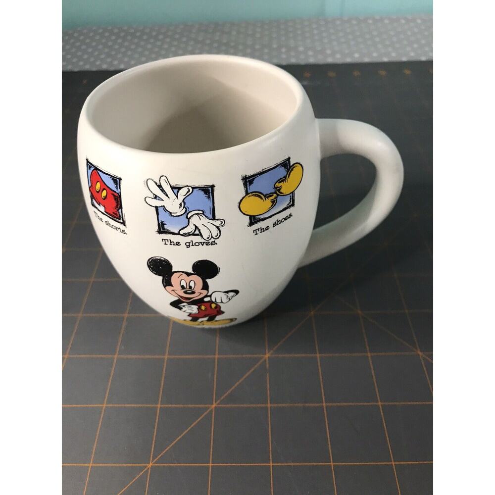 Disney Store Mickey Mouse The Mouse The Shorts The Gloves The Shoe Cup Mug 20/21